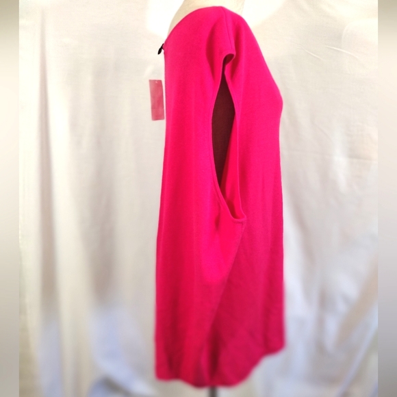 x2 Maggie Barnes TAGS Tank Tops, 4X/ 26W, Round neck, stretch,Turquoise & FUSCIA - Picture 5 of 10